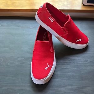 Puma slip on sneakers